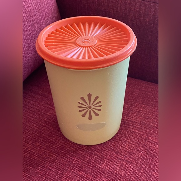 Tupperware Canister With Lid - Picture 1 of 5